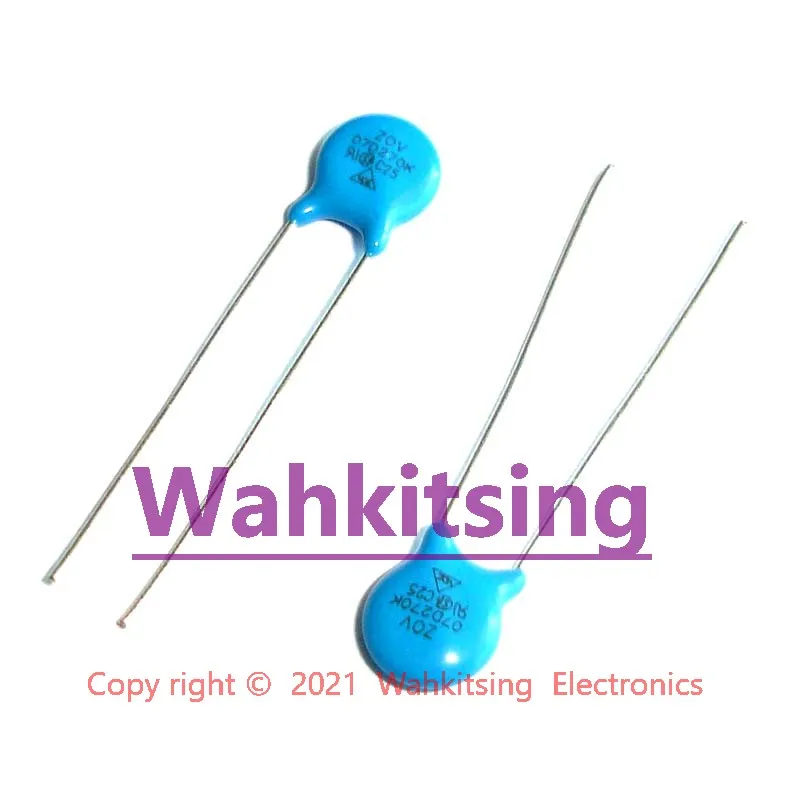 100 шт. 07D270K DIP-2 металлический оксид Варистор пьезорезистор резистор - купить по