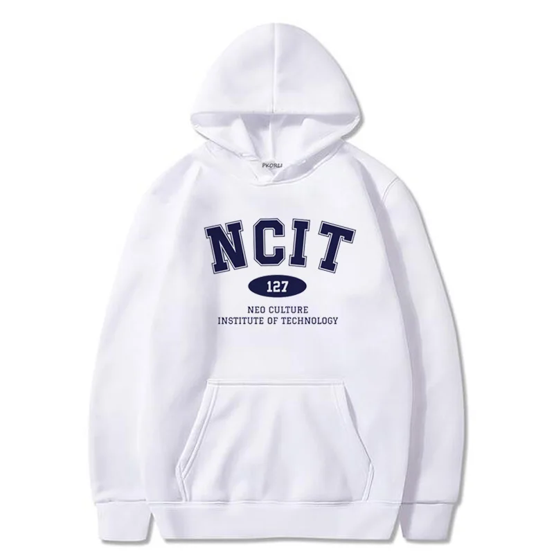 Толстовка NCIT 127 NCT модная уличная одежда с буквенным принтом для мужчин и женщин