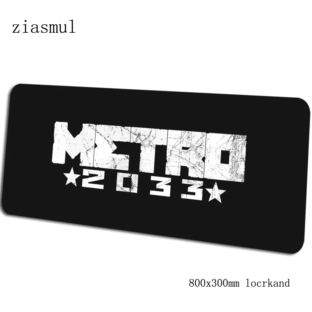 Metro 2033, коврик для мыши, 80x30 см, игровой коврик для мыши, высококачественный коврик для мыши, геймерский компьютерный стол, коврик locrkand, notbook mousemat pc - Цвет: pattern 6