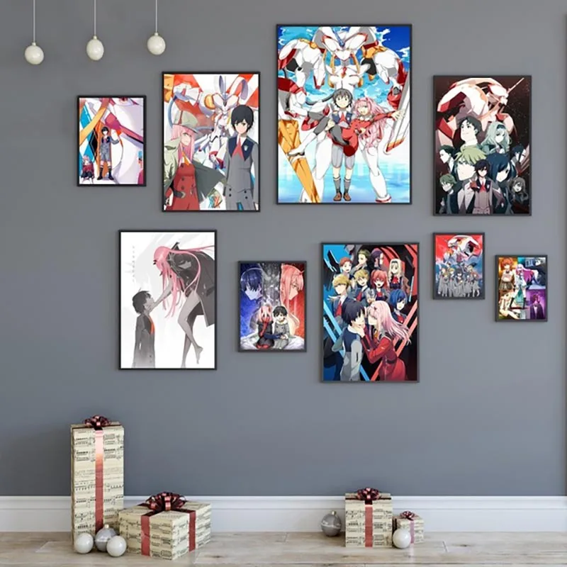 Домашний декор принты картины на стену французское сексуальное аниме
