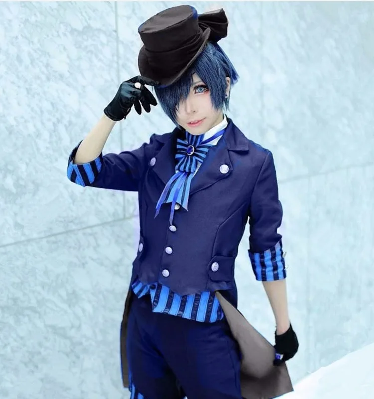 

Роскошный костюм роскошного пассажирского корабля Kuroshitsuji Sky Phantomhive