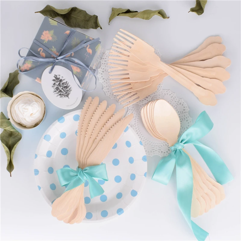 3 шт. набор деревянных вилок и ложек | Дом сад