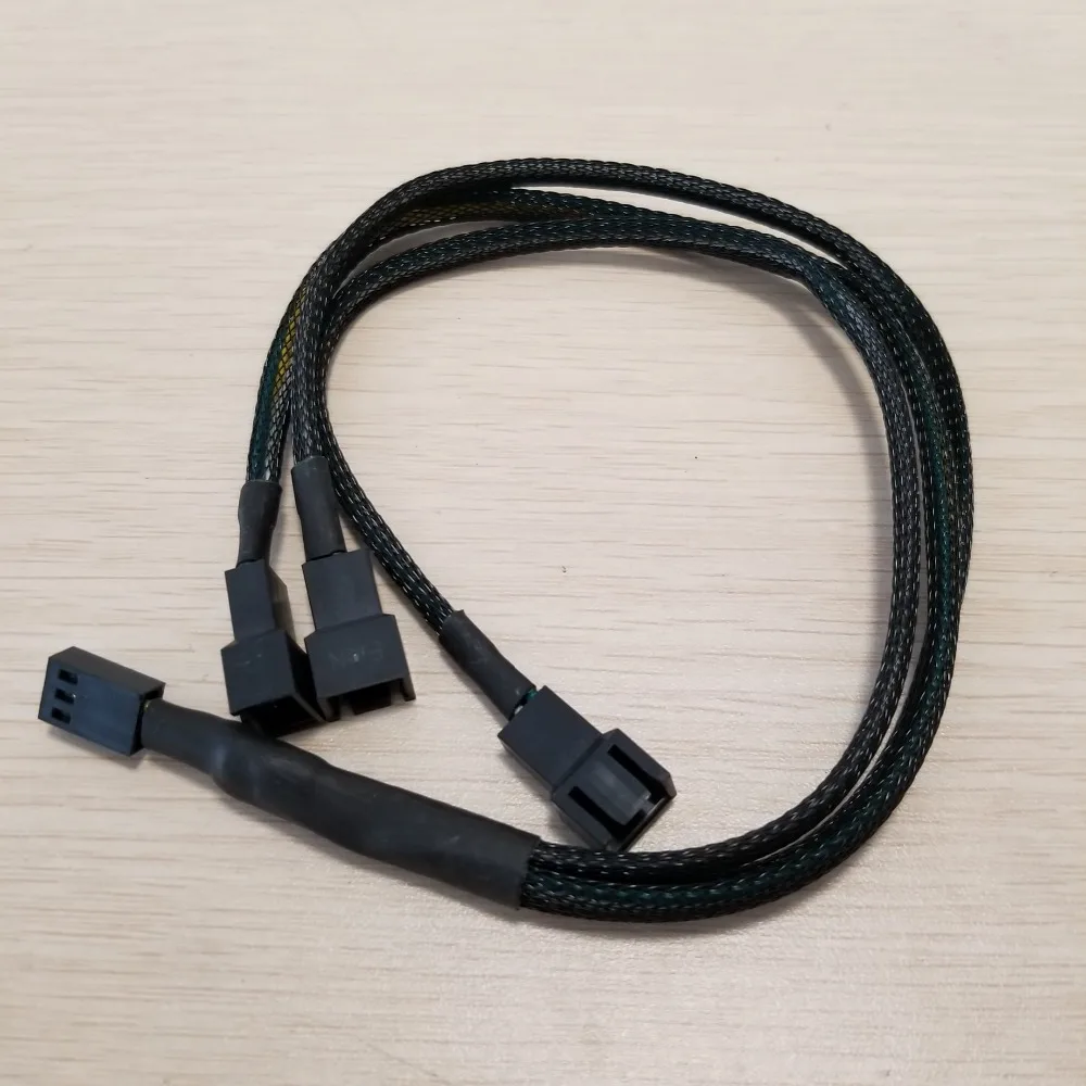 Женский Разъем для вентилятора охлаждения длина 1 3 дюйма|Компьютерные кабели и