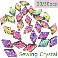 2050pcs loose sew on ab flatback rhinestones apparel bags shoes sewing accessories diy crafts garment accessories 11x1814x24mm