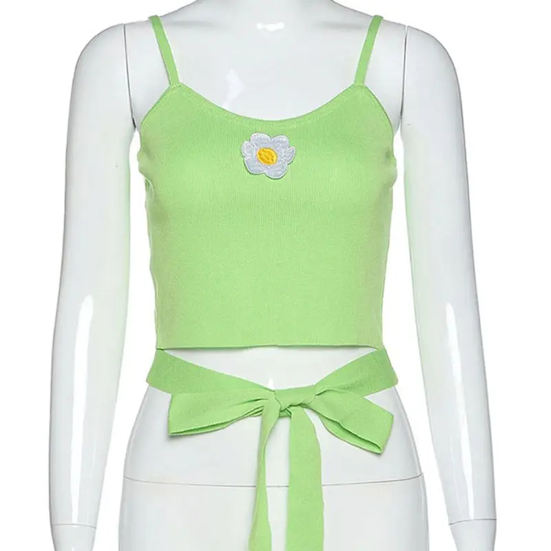 Летние пикантные Для женщин с цветочной вышивкой Платье на бретельках без