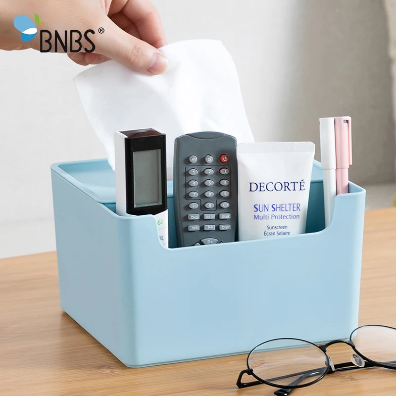 BNBS бумажная коробка для салфеток держатель органайзер косметики хранения