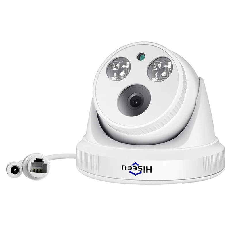 Hiseeu HC615 Обнаружение движения 1080P ip-камера ночного видения H.265 полушарие 3 6 мм