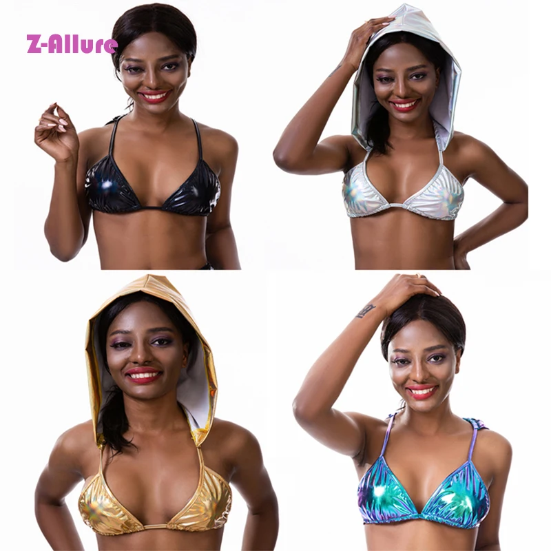 Сексуальный женский бюстгальтер без подкладок косточек бюстье с капюшоном жилет