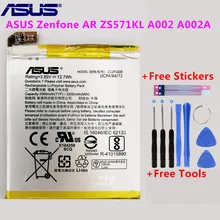100% Original ASUS C11P1608 Phone Battery For ASUS Zenfone AR ZS571KL A002 A002A+Gift Tools