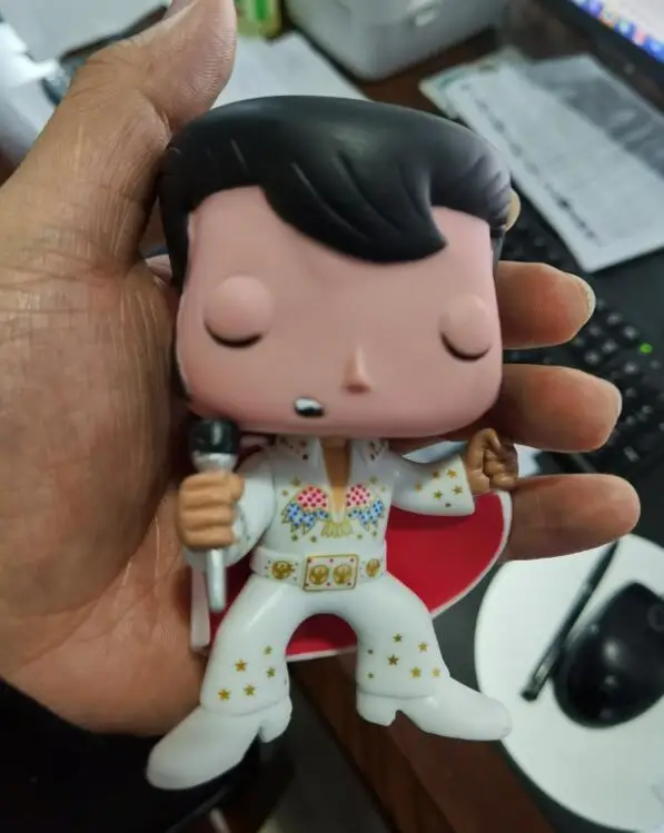 1970's Elvis фигурка коллекция виниловая кукла модель игрушки|Игровые фигурки и