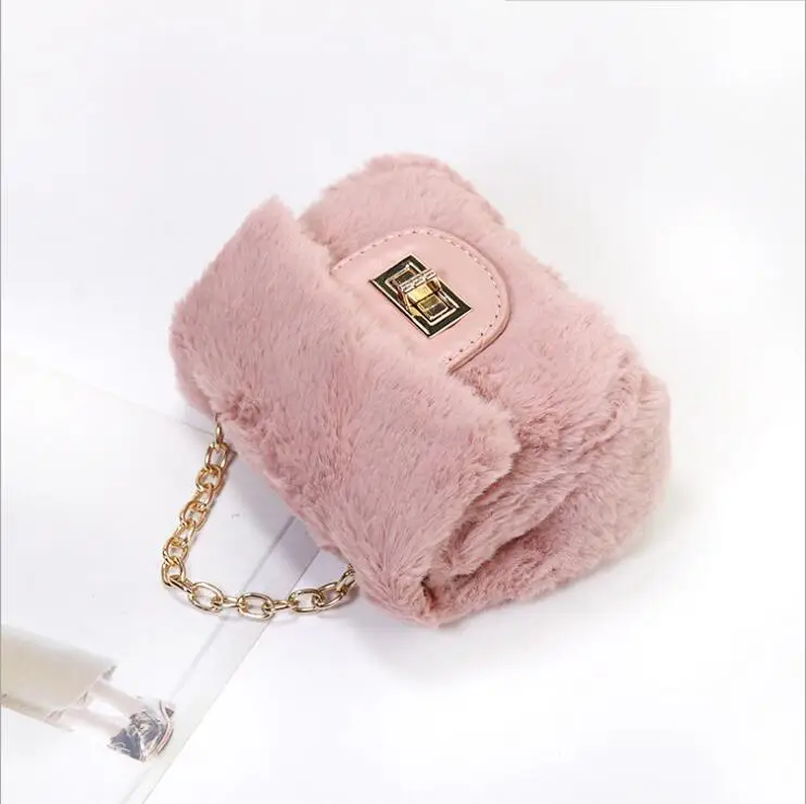 Шерстяной мешок Осень зима 2019 г. новая кожаная сумка для девочек женская модная