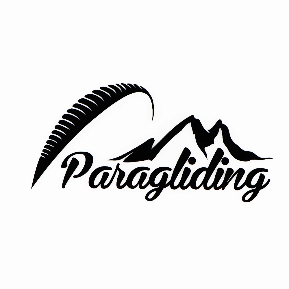 

Creative Paraglider Art Sports Car Sticker Fashion Body Decoration Pvc Waterproof Sunscreen Auto Decal Customizable Colors
