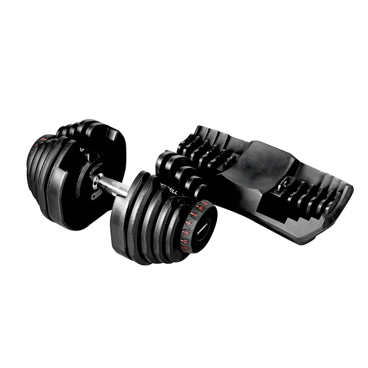 

90lbs Adjustable Dumbbells Dumbbell Stand Dumbbell Rack 24KG 52.5lbs Adjustable Dumbbells Fitness Equipment Dumbbell Set Rack