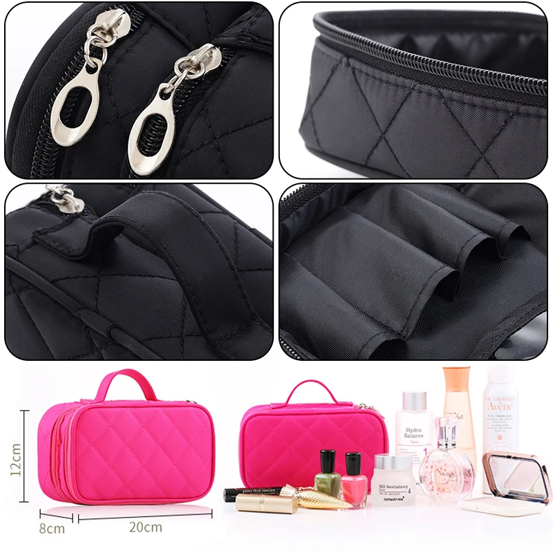 Дорожная сумка для хранения косметики чехол косметичка многофункциональный