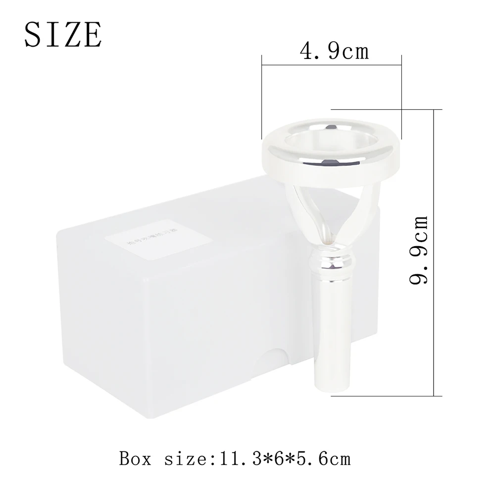 

Мундштук для музыкальных инструментов, из медного сплава