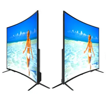 Изогнутый ЖК монитор большого размера экран 4K LED wifi TV 60 'ཽ'' смарт ТВ система