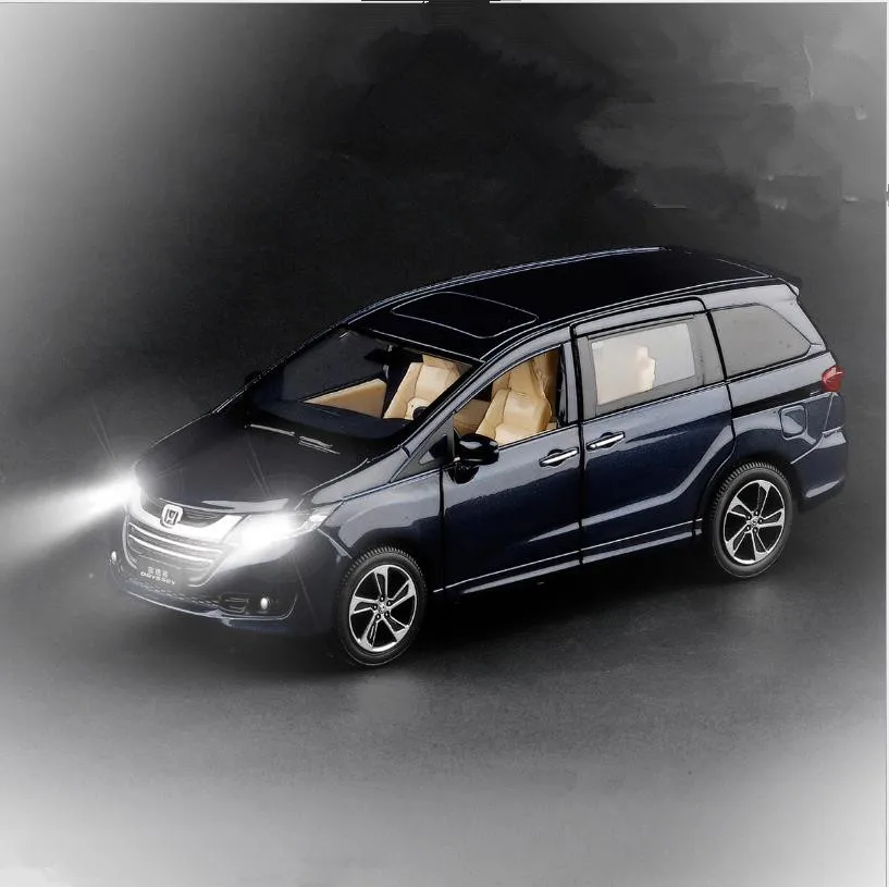 Высокая имитация 1:32 Honda Odyssey модель автомобиля из сплава коммерческий автомобиль