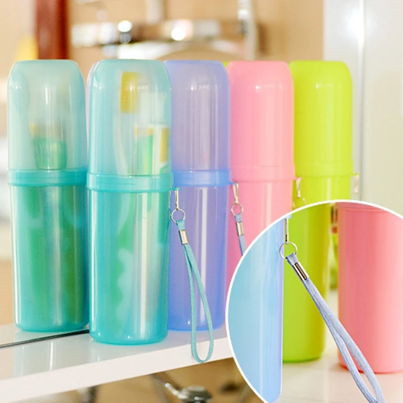 1 шт. портативный чехол-держатель для зубной щетки продуктов ванной комнаты