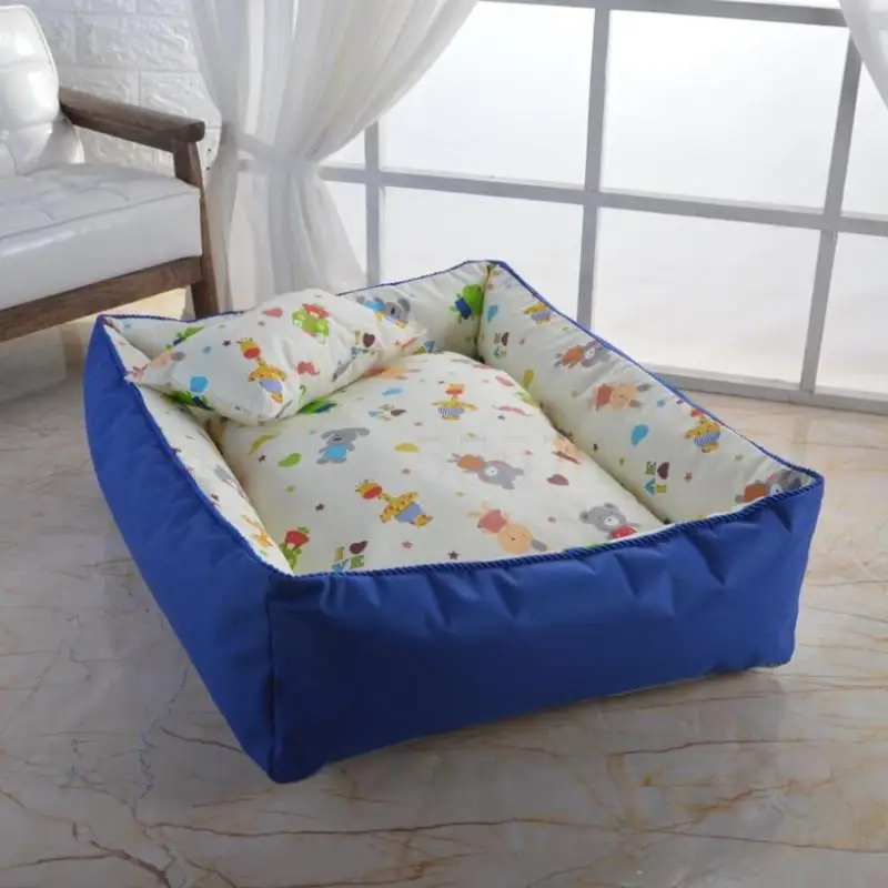 Съемная и моющаяся подстилка для собак четыре сезона золотистый ретривер