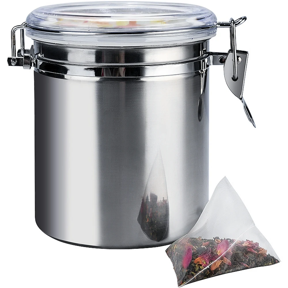 Герметичные банки из нержавеющей стали стеклянная банка для хранения продуктов