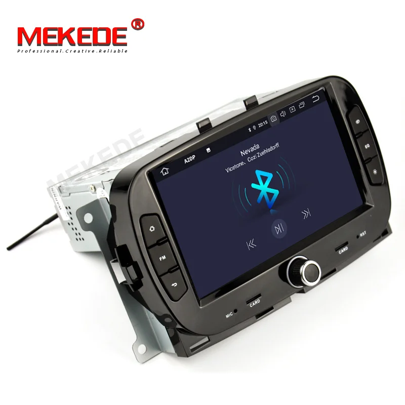 Android 9,0 4+ 64G Автомобильный CD dvd-плеер для FIAT 500-+ gps навигация 1024X600 Двухканальное радио мультимедиа 7 дюймов головное устройство