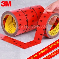 car special double sided tape 3m black punch free adhesive sticker for home hardware mounting tools super sticky waterproof