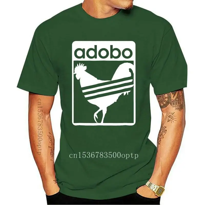 

New Pinoy Shirt Chicken Adobo Funny Filipino Shirt Fashion Classic Style Tee Shirt fashion t-shirt men cotton brand teeshirt