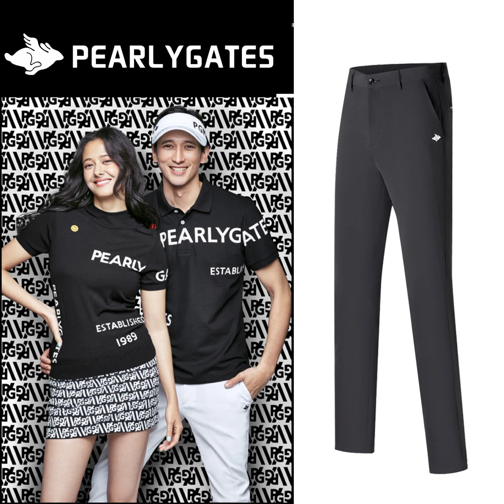 

New Pearly-Gates Men's Golf Pants Sports Trousers 2021 Spring Summer