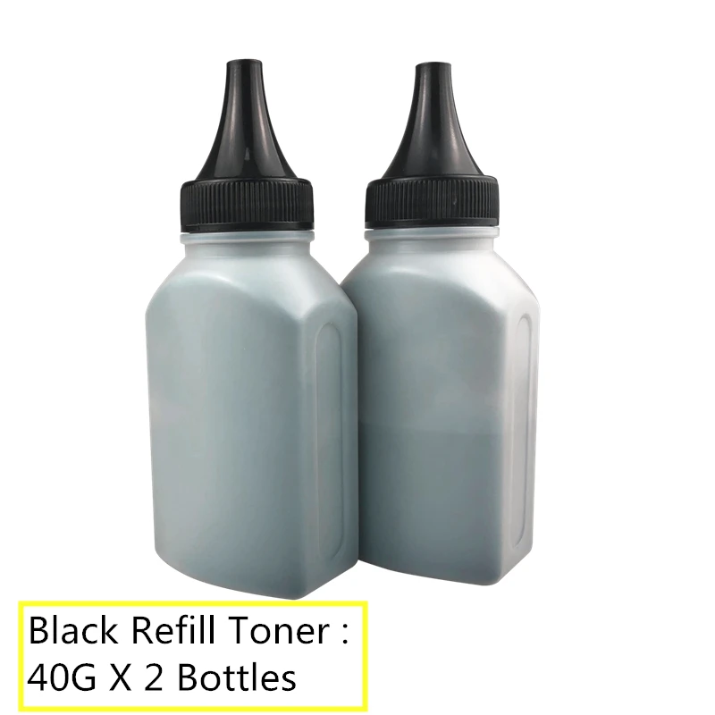 2x черная бутылка КЛТ 406 тонера Refil порошок для samsung CLT-406s CLT406s CLP-300 CLP-320 365 CLP 320 365F 367W CLX-3300 CLX 3305