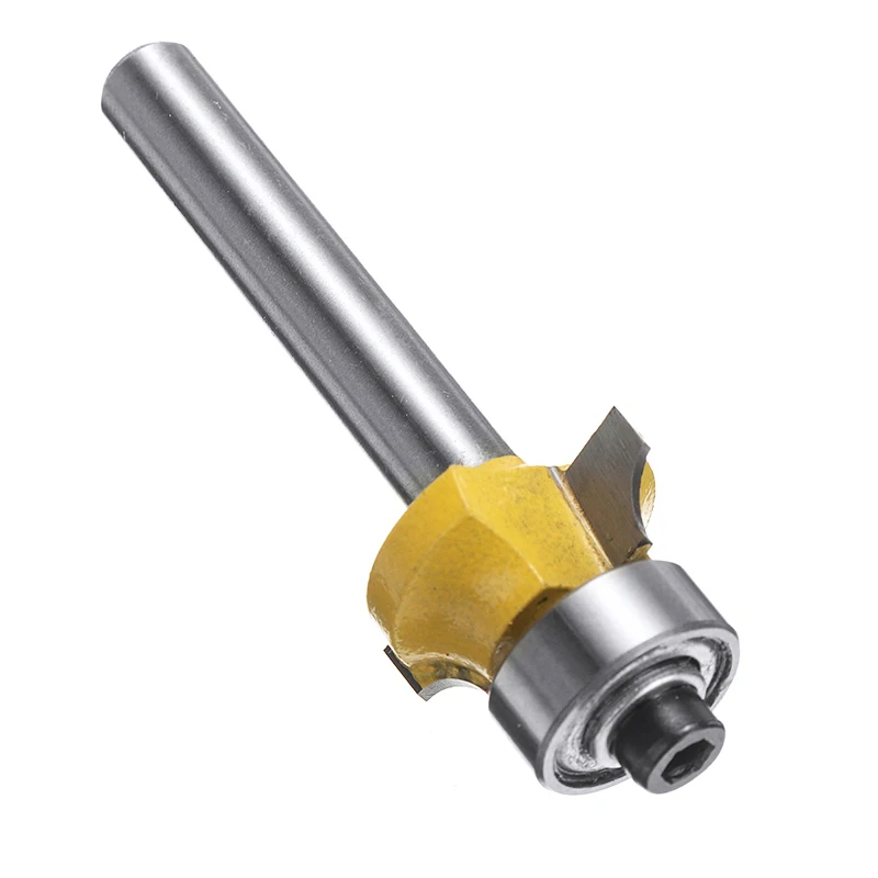 1 шт. 1/4 &quotхвостовик Круглый За фреза для отделки кромки 1/8&quot Радиус