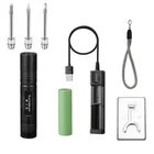 Светящийся беспроводной паяльник 510 интерфейс паяльная головка usb уличный портативный аккумулятор паяльник батарея 18650