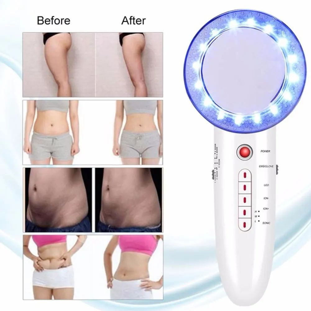 Kopen Lichaam Vermagering Massager Ultrasone Cavitatie Machine Ems Infrarood Vetverbrander Apparaat Gewichtsverlies Anti Cellulitis Gezicht Lifting Tool