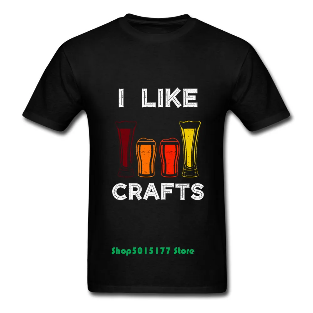 Мужская футболка с надписью I Like Crafts Hop IPA Craft Beer футболки для домашнего