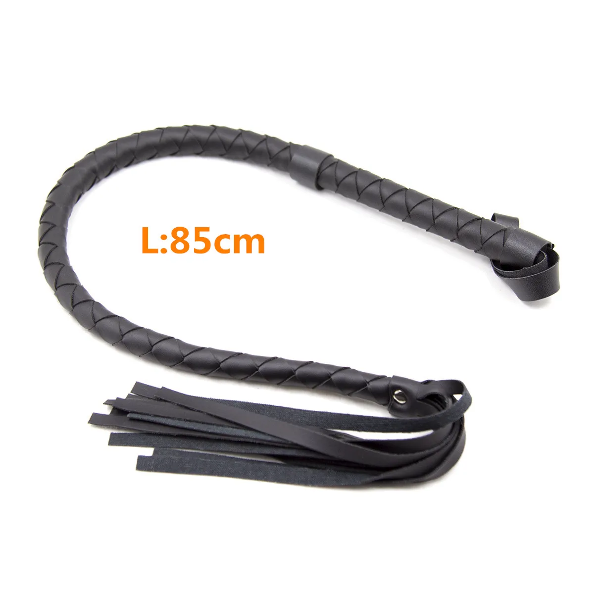 БДСМ бондаж 85 см эротические кожаные ПЛЕТКИ ручной работы игрушки с крепежной