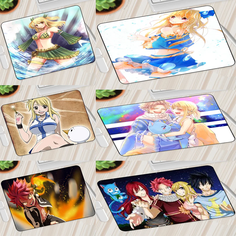 

MRGLZY Hot-selling Anime Game Accessories Desktop Mouse Pad Rubber Small Computer 22X18CM Waterproof