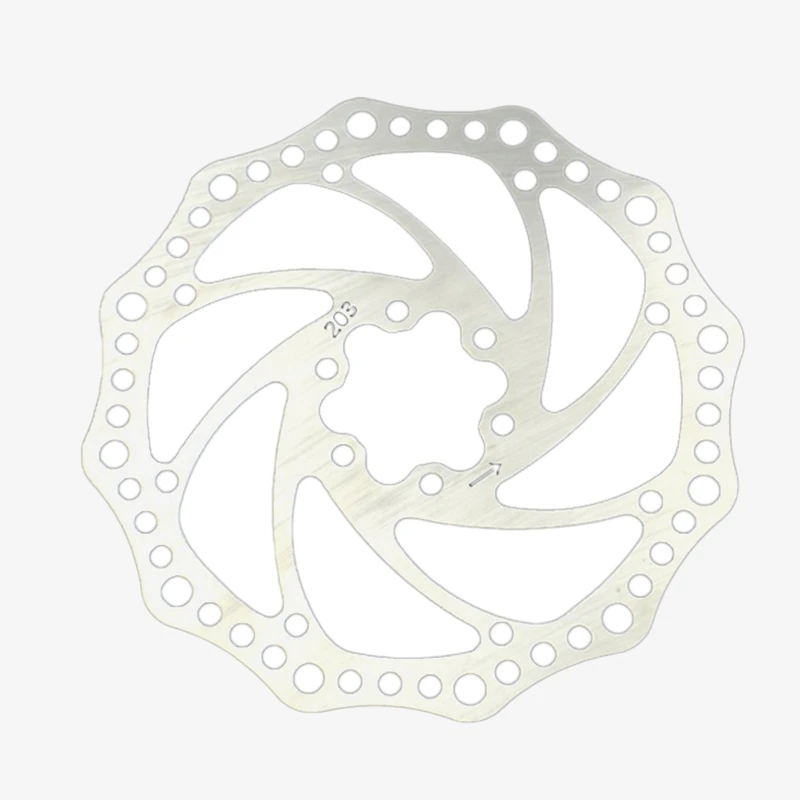 

2Pcs 203Mm Disc Brake Rotor With Bolts Stainless Steel Bicycle Rotors Fit For Road Bike Mountain Bike