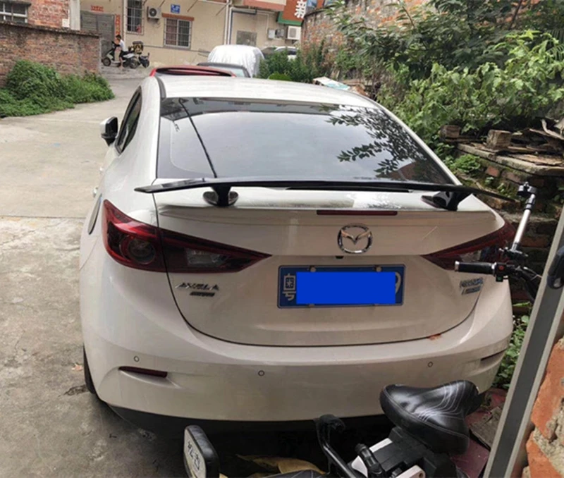 Автозапчасти SHCHCG для Mazda 3 Axela 2014 2018 ABS пластик Неокрашенный праймер цветной задний