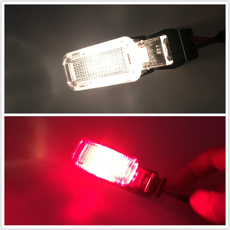 Сигнальная светильник ПА для внутренней двери автомобиля Красного/белого цвета