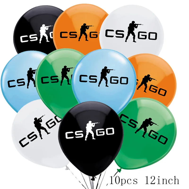 1 Набор CS GO воздушные шары игрушечное оружие для стрельбы 30 дюймов цифры ранний