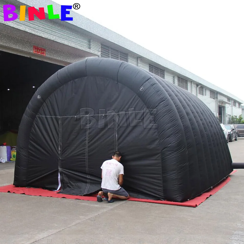 Copertura gonfiabile nera della fase di piccolo evento della tenda del tunnel 4x4x3m di alta qualità con il buon prezzo da vendere