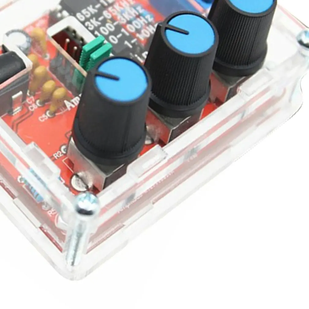 

For XR2206 Function Signal Generator DIY Kit Sine/Triangle/Square Output Signal Generator Adjustable Frequency Amplitude