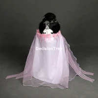 2021 traditional chinese style tang veil retro pendant snow veil cover veil hanfu veil film and television woman accessories