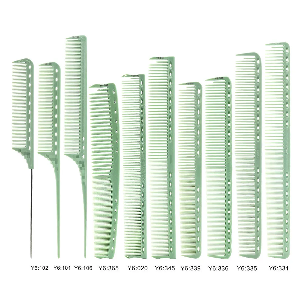 10 типов профессиональной парикмахерской Расческа для стрижки серии Y6 гребень из