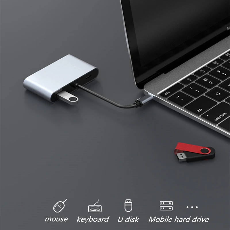 Док-станция USB Type-C на 2 монитора Hdmi PD MST для MacBook Pro Samsung |