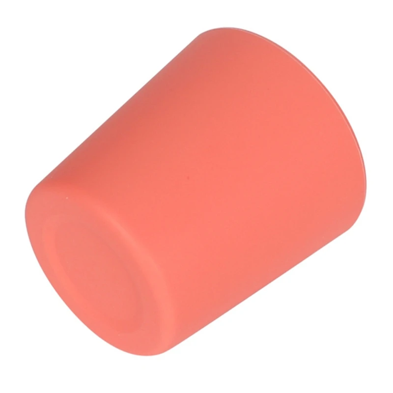 

Portable Pure Color Baby Snack Cup Anti Scalding Food Grade Silicone Water Cup Learn To Drink Cup For Children