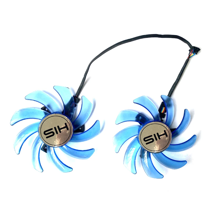 2 шт. 85 мм 4PIN FDC10H12S9-C RX470 вентилятор охлаждения для его RX 470 IceQ X2 Turbo 4 Гб OC 4GB RX474 RX570 RX574