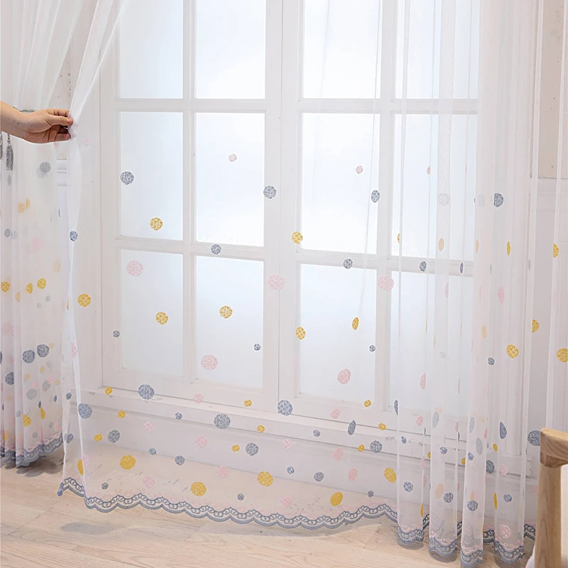 Мультяшные футбольные тюлевые занавески для детской спальни милая вуаль
