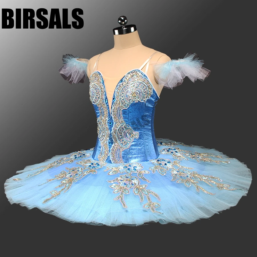 Бесплатная доставка синяя профессиональная балетная пачка Феи для женщин