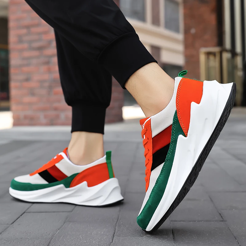 Мужские воздухопроницаемые кроссовки shark повседневная обувь на плоской подошве