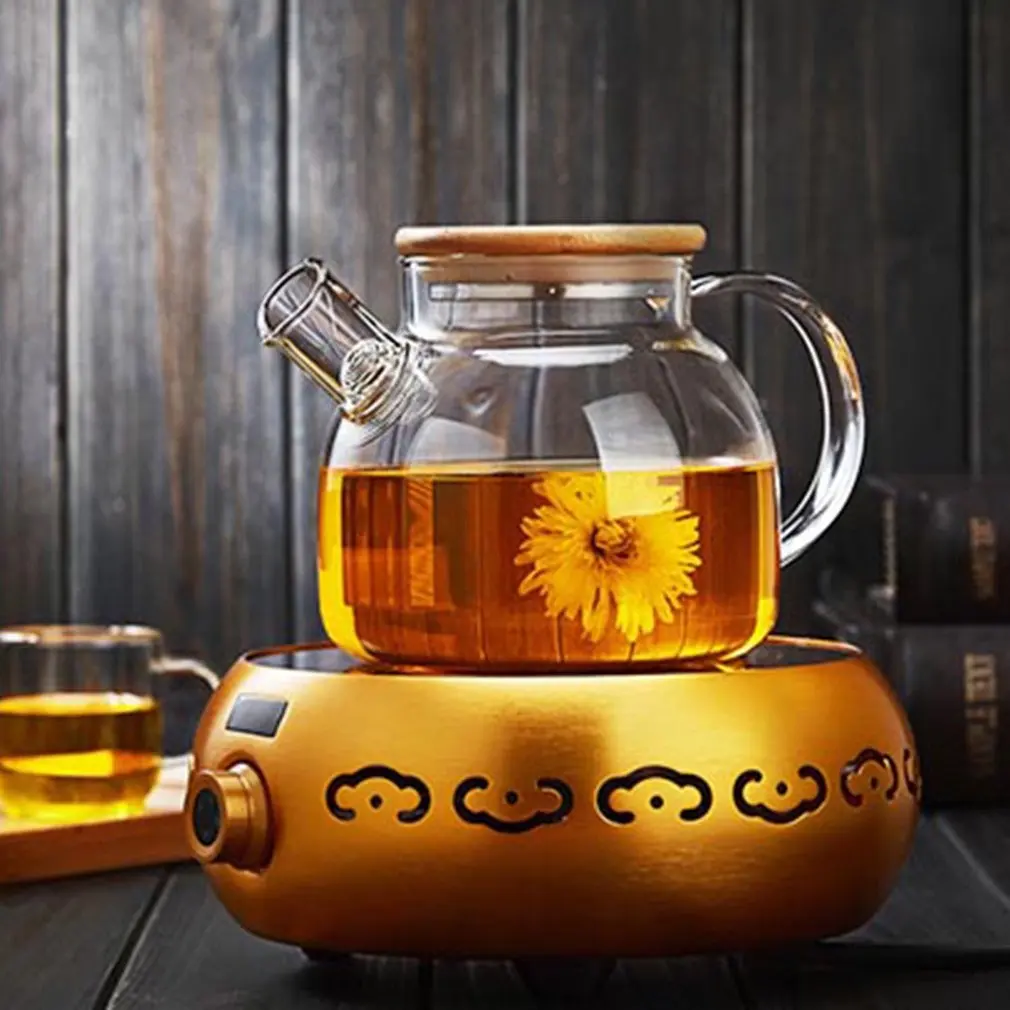 Чайный набор из утолщенного боросиликатного стекла прозрачный термостойкий